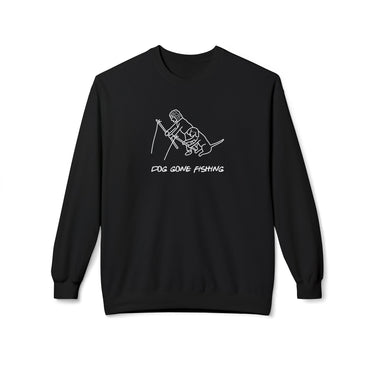 Dog Gone Fishing | Softstyle Fleece Sweatshirt | Summer Collection