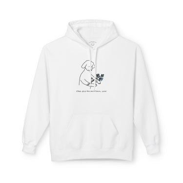 Dogs Give Unconditional Love | Softstyle Fleece Hoodie | Spring Colllection