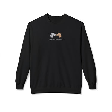 Dogs Don't Discriminate | Softstyle Fleece Sweatshirt | Color Collection