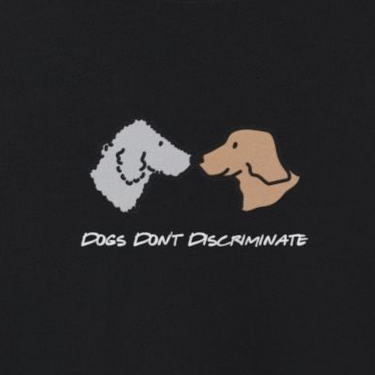 Dogs Don't Discriminate | Softstyle Fleece Sweatshirt | Color Collection