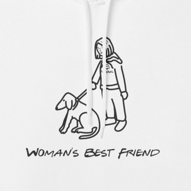 Woman's Best Friend | Softstyle Fleece Hoodie