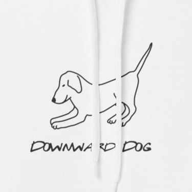 Downward Dog |  Softstyle Fleece Hoodie