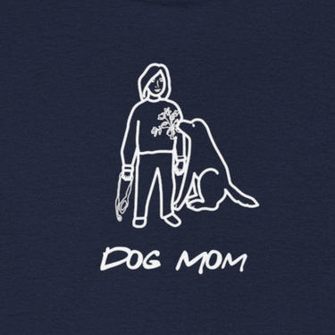 Dog Mom | Soft Cotton Tee