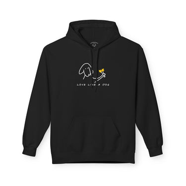 Love Like A Dog | Softstyle Fleece Hoodie | Color Collection