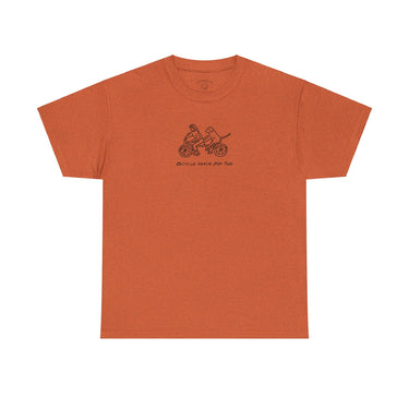 Bicycle Made For Two | Soft Cotton Tee | Spring Collection