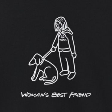 Woman's Best Friend | Softstyle Fleece Sweatshirt