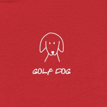 Golf Dog | Soft Cotton Tee | Summer Collection