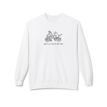 Bicycle Made For Two | Softstyle Fleece Sweatshirt | Spring Collection