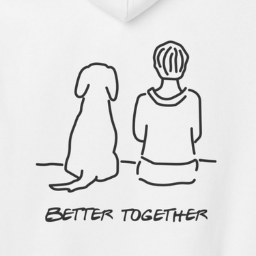 Better Together (Back Print)| Softstyle Fleece Hoodie
