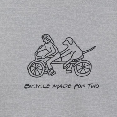 Bicycle Made For Two | Softstyle Fleece Sweatshirt | Spring Collection