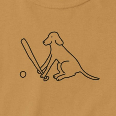 Baseball Dog | Kids Tee | Summer Collection