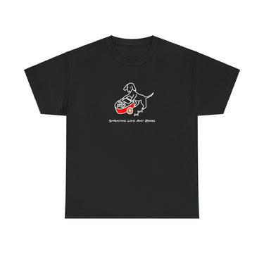 Spreading Love And Bones | Soft Cotton Tee | Color Collection