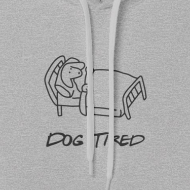 Dog Tired | Softstyle Fleece Hoodie