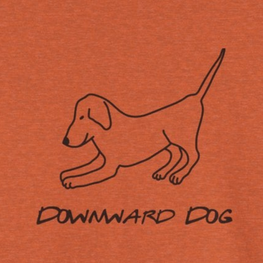 Downward Dog |  Soft Cotton Tee