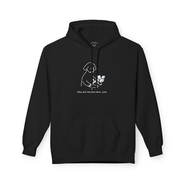 Dogs Give Unconditional Love | Softstyle Fleece Hoodie | Spring Colllection