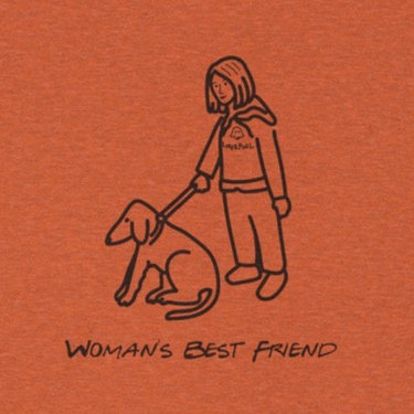 Woman's Best Friend | Soft Cotton Tee