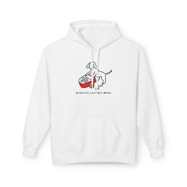 Spreading Love And Bones | Softstyle Fleece Hoodie | Color Collection