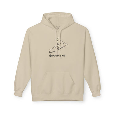 Surfer Dog | Softstyle Fleece Hoodie | Summer Collection