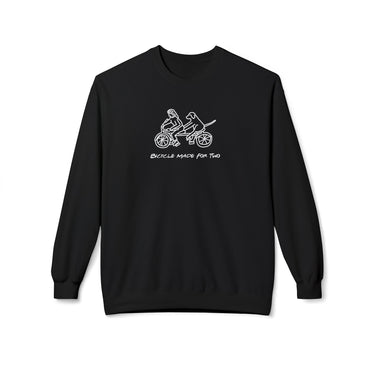 Bicycle Made For Two | Softstyle Fleece Sweatshirt | Spring Collection