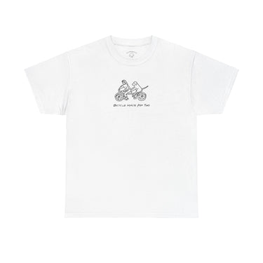 Bicycle Made For Two | Soft Cotton Tee | Spring Collection
