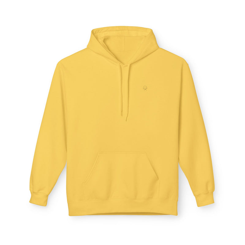 Life Is Better With A Dog -- Hiking (Back Print) | Soft Fleece Hoodie | Life Is Better With A Dog Collection