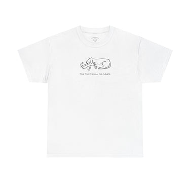 Take Time To Smell The Flowers | Soft Cotton Tee| Spring Collection
