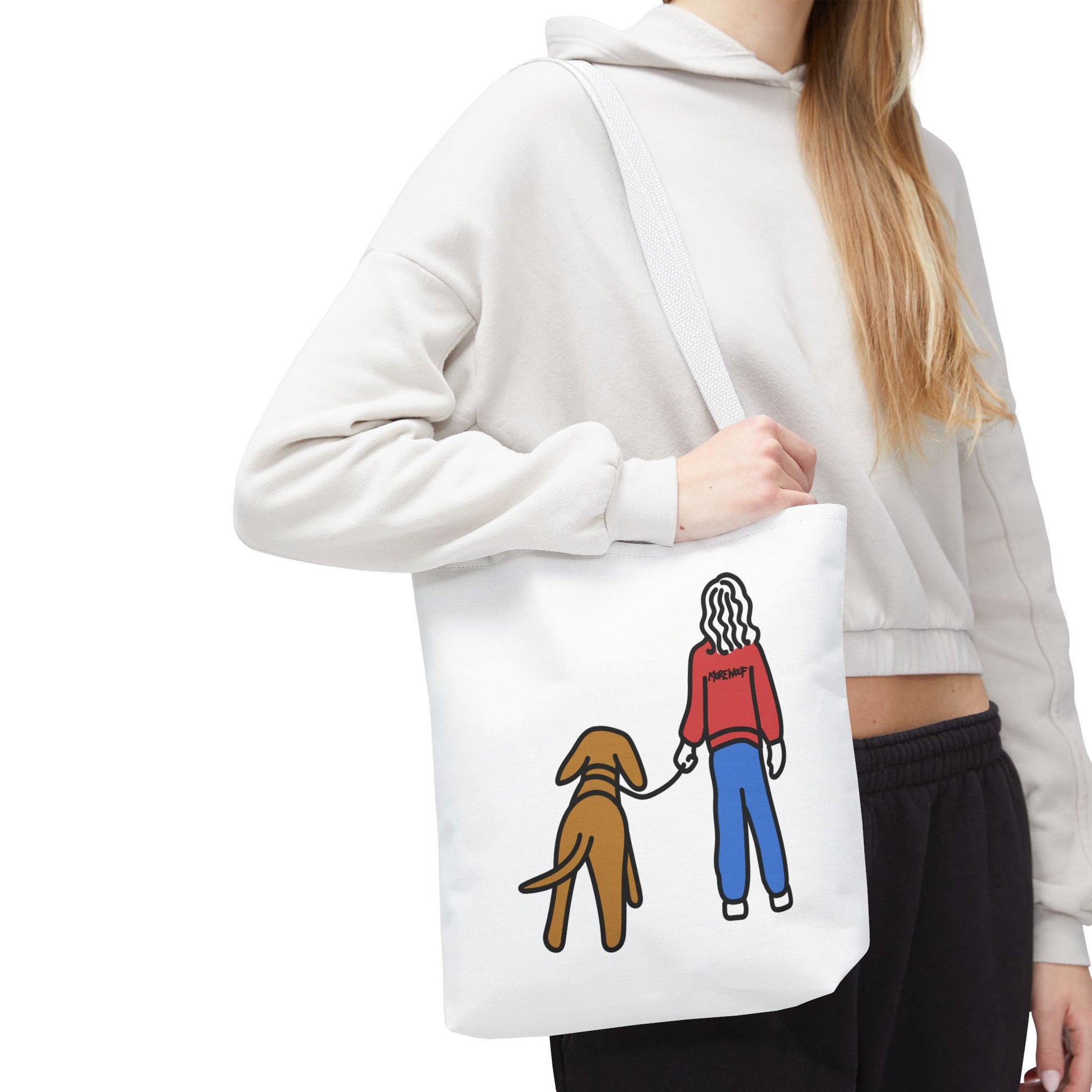Dog Lover Tote Bag | "You'll Never Walk Alone" | Color Collection