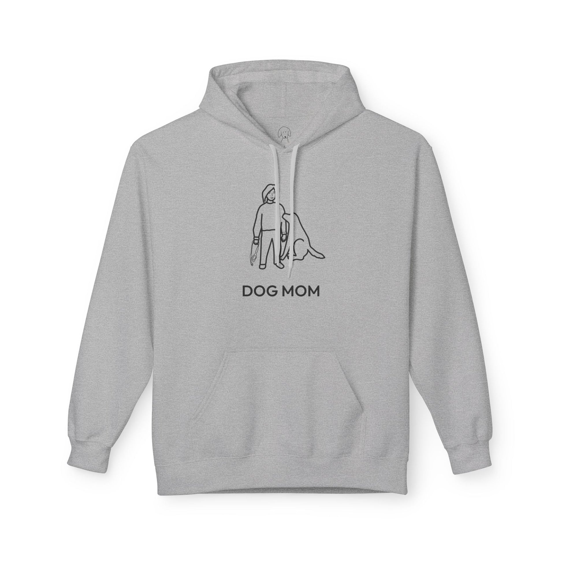 Dog Mom | Softstyle Fleece Hoodie