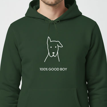 100% Good Boy | Softstyle Fleece Hoodie | Rescue Collection