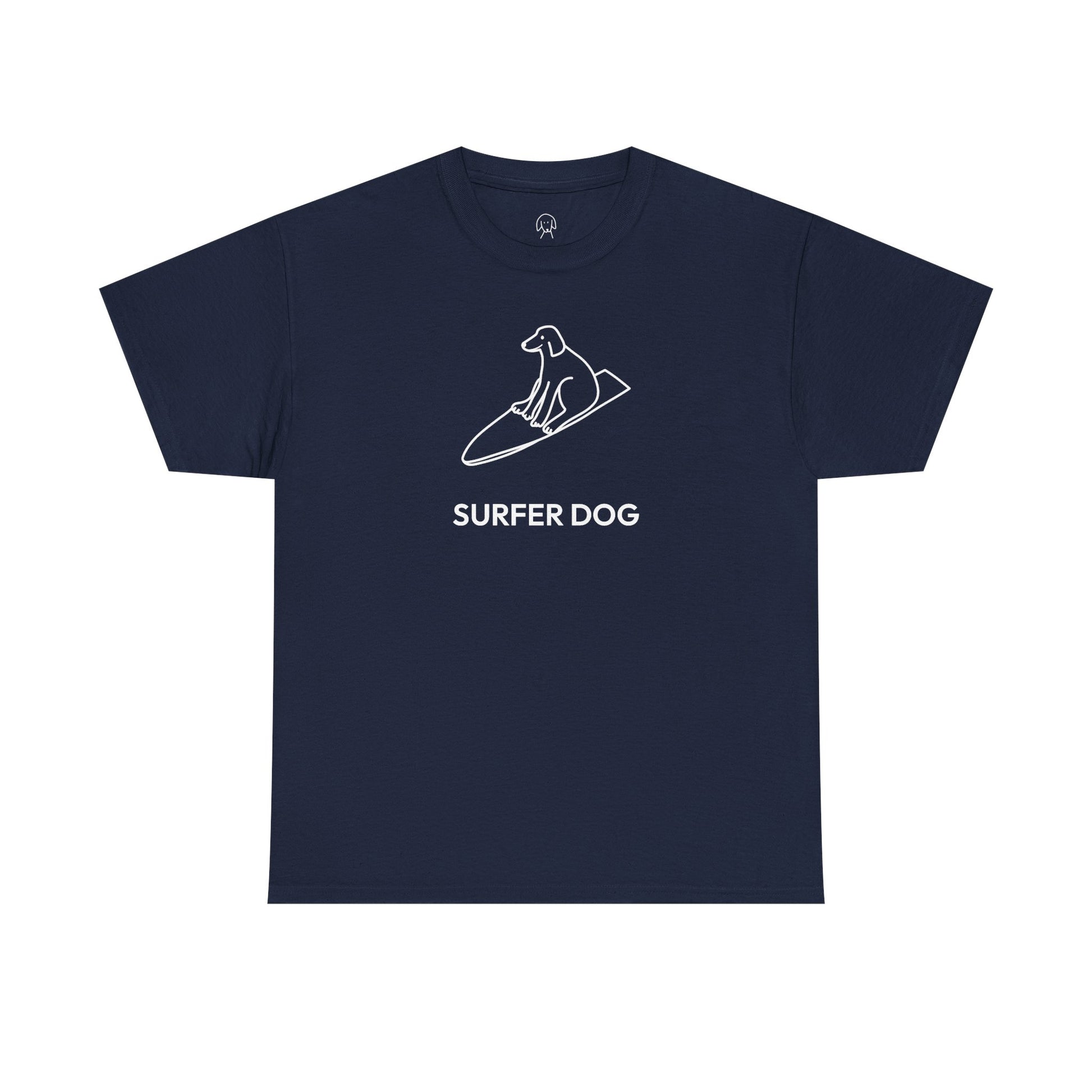 Surfer Dog | Soft Cotton Tee | Summer Collection