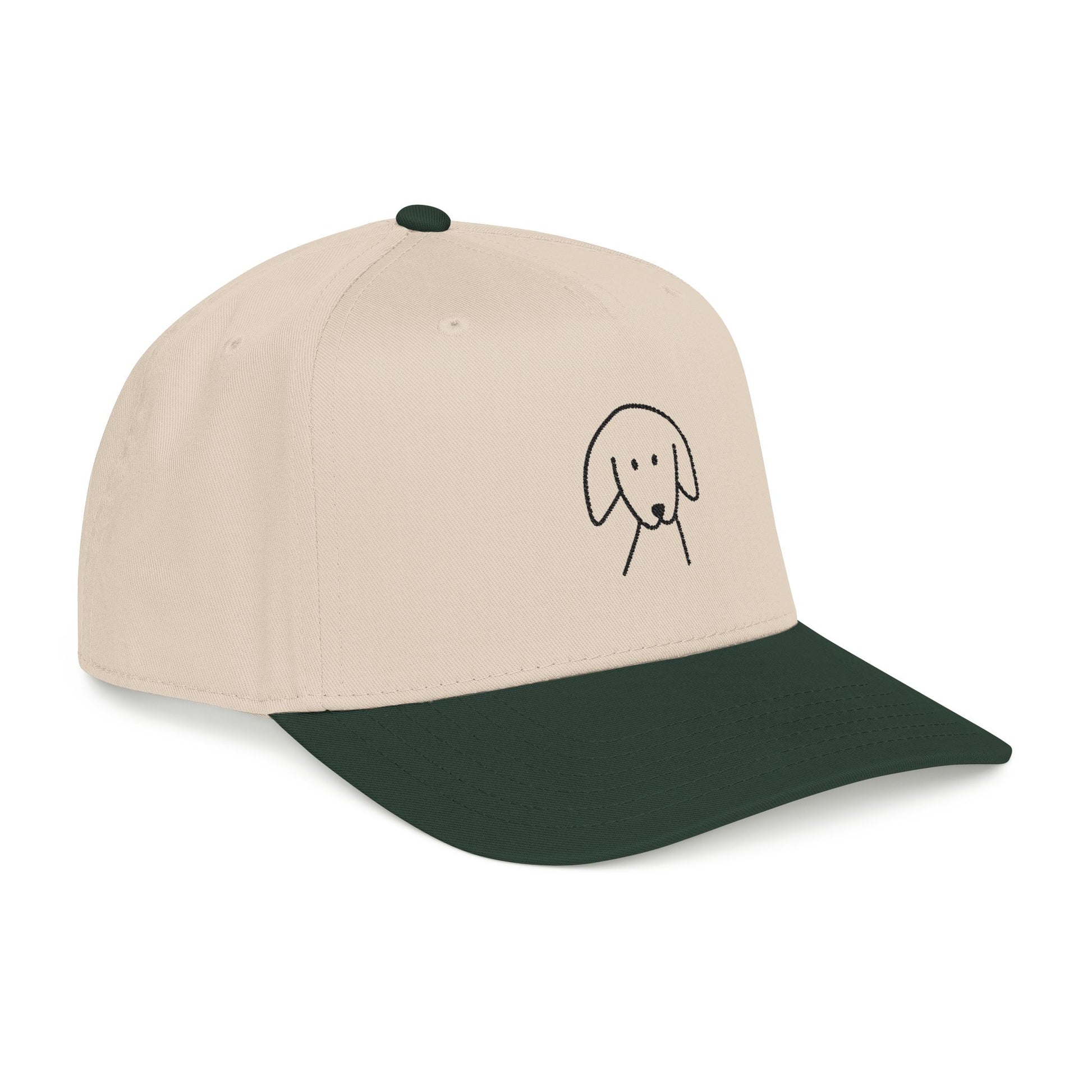 Two-toned Snapback Baseball Cap | MoreWoof logo