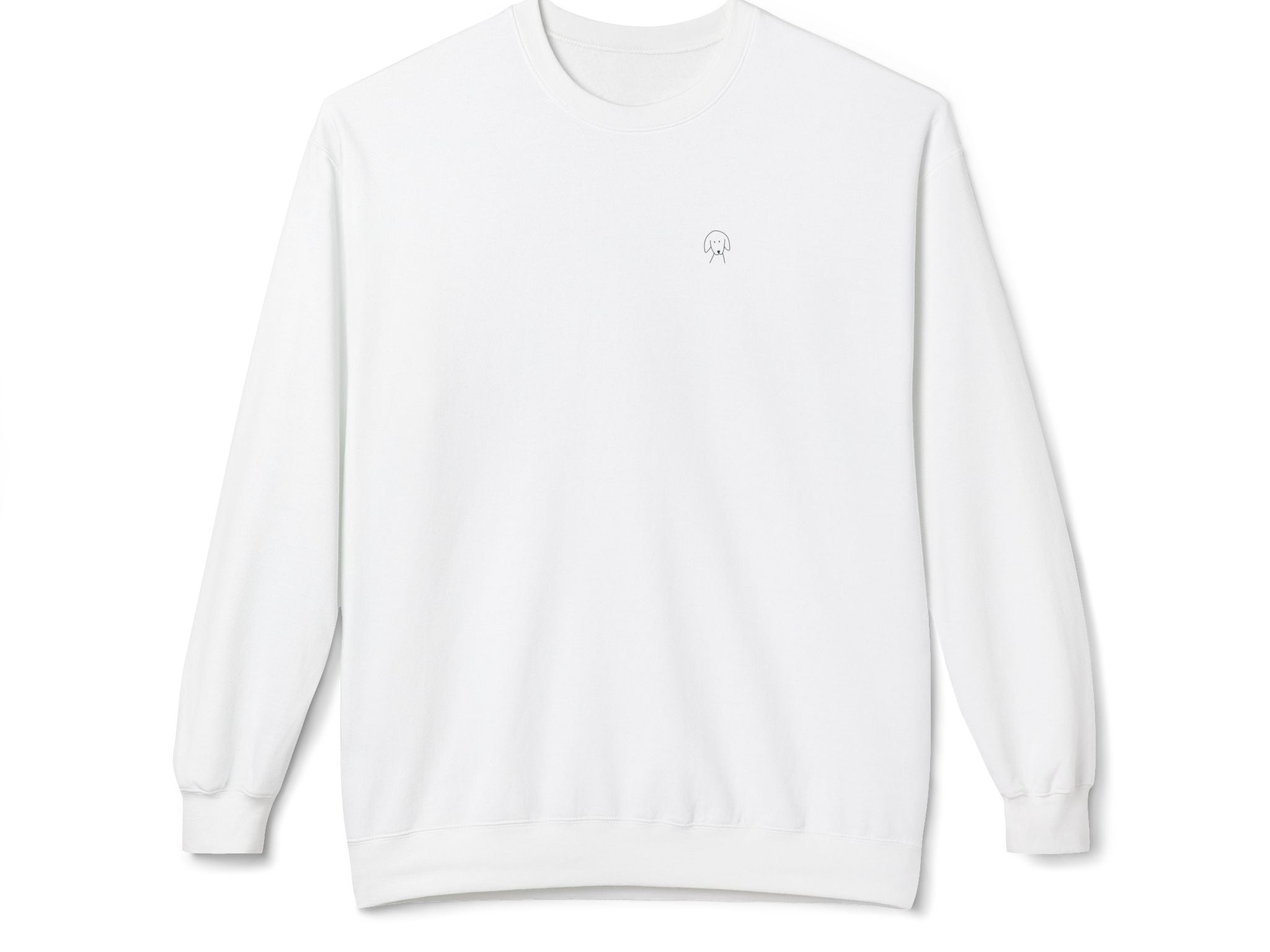 Life Is Better With A Dog -- Hiking (Back Print) | Soft Fleece Sweatshirt | Life Is Better With A Dog Collection