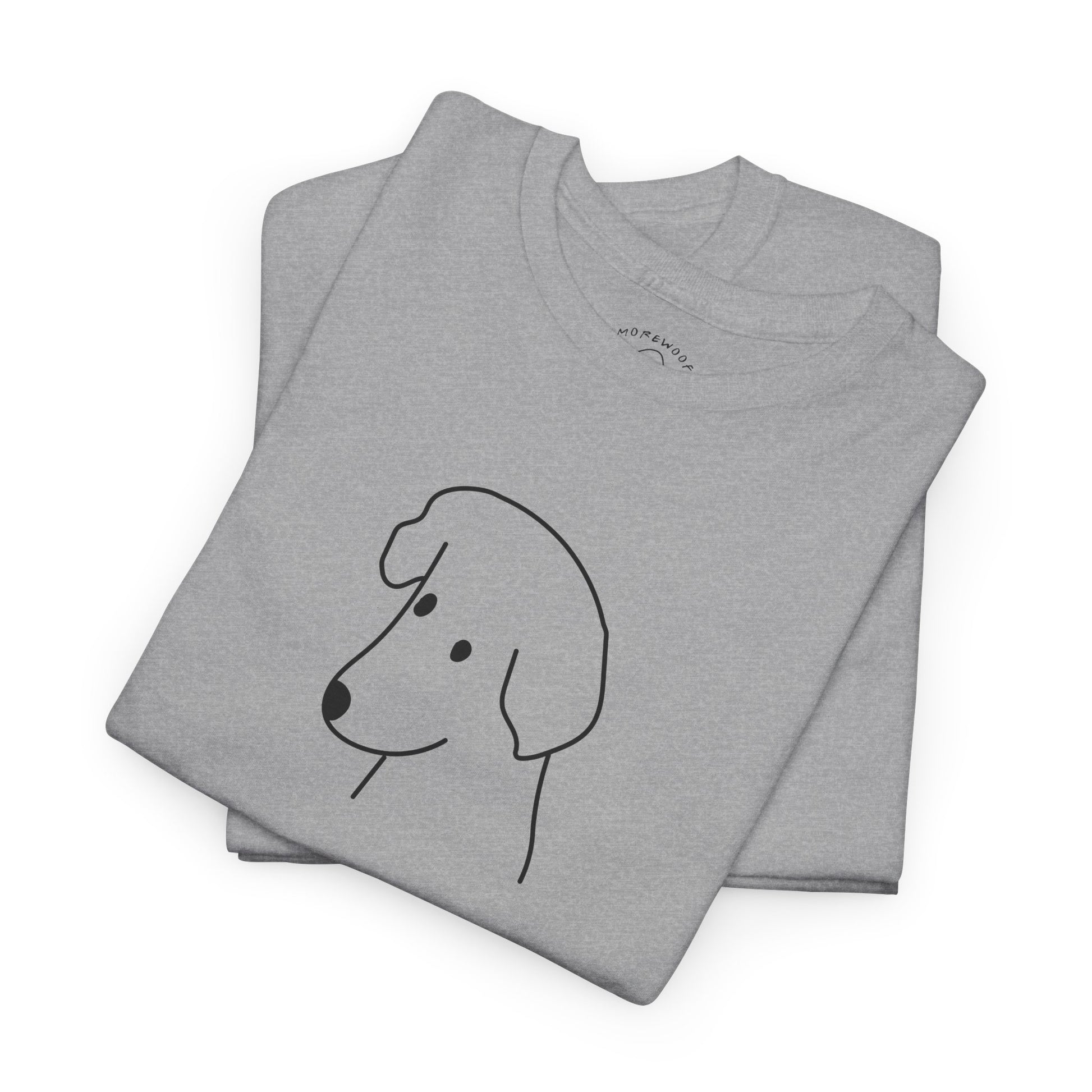 "Happy Dog" | Soft Cotton Tee | Face Time Collection
