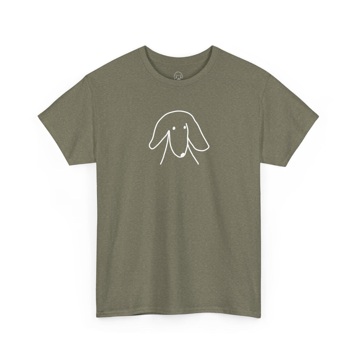 Sideways Glance | Soft Cotton Tee | Face Time Collection