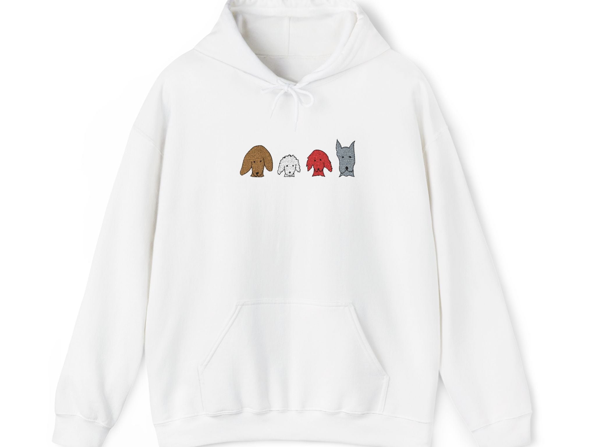 All Dogs Count (No Text) – Embroidered Hoodie
