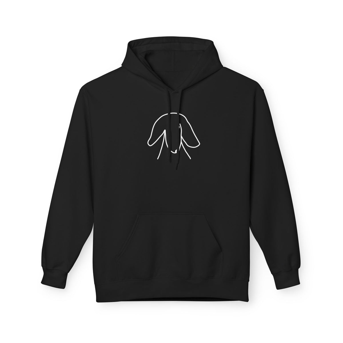 "Sideways Glance" | Soft Fleece Hoodie | Face Time Collection