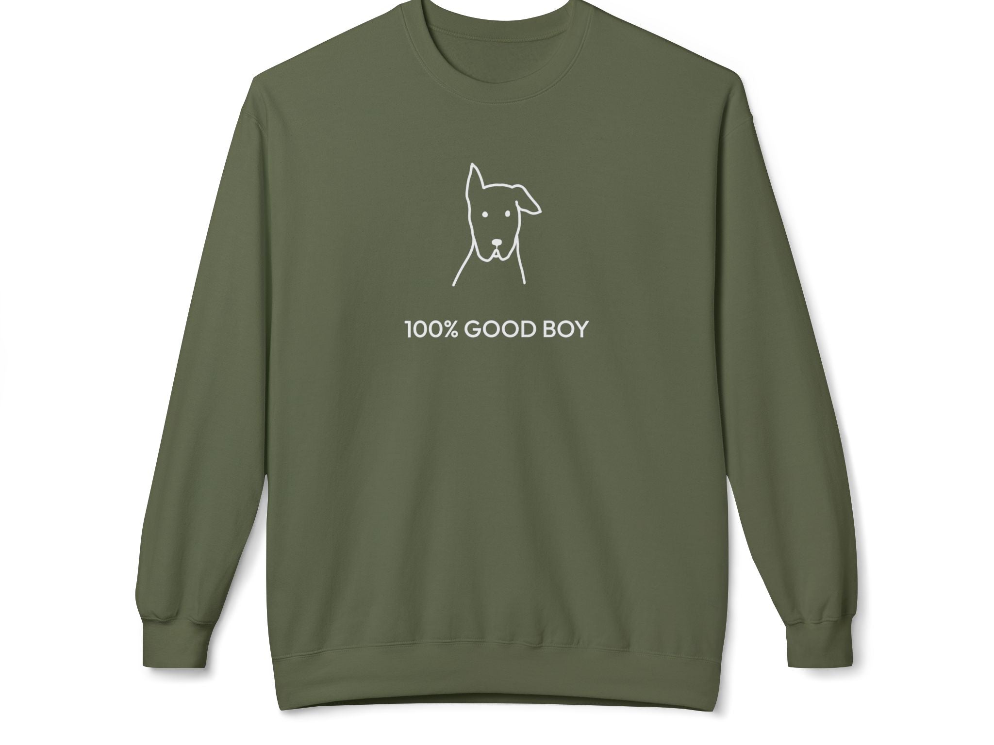 100% Good Boy | Soft Fleece Sweatshirt | Rescue Collection