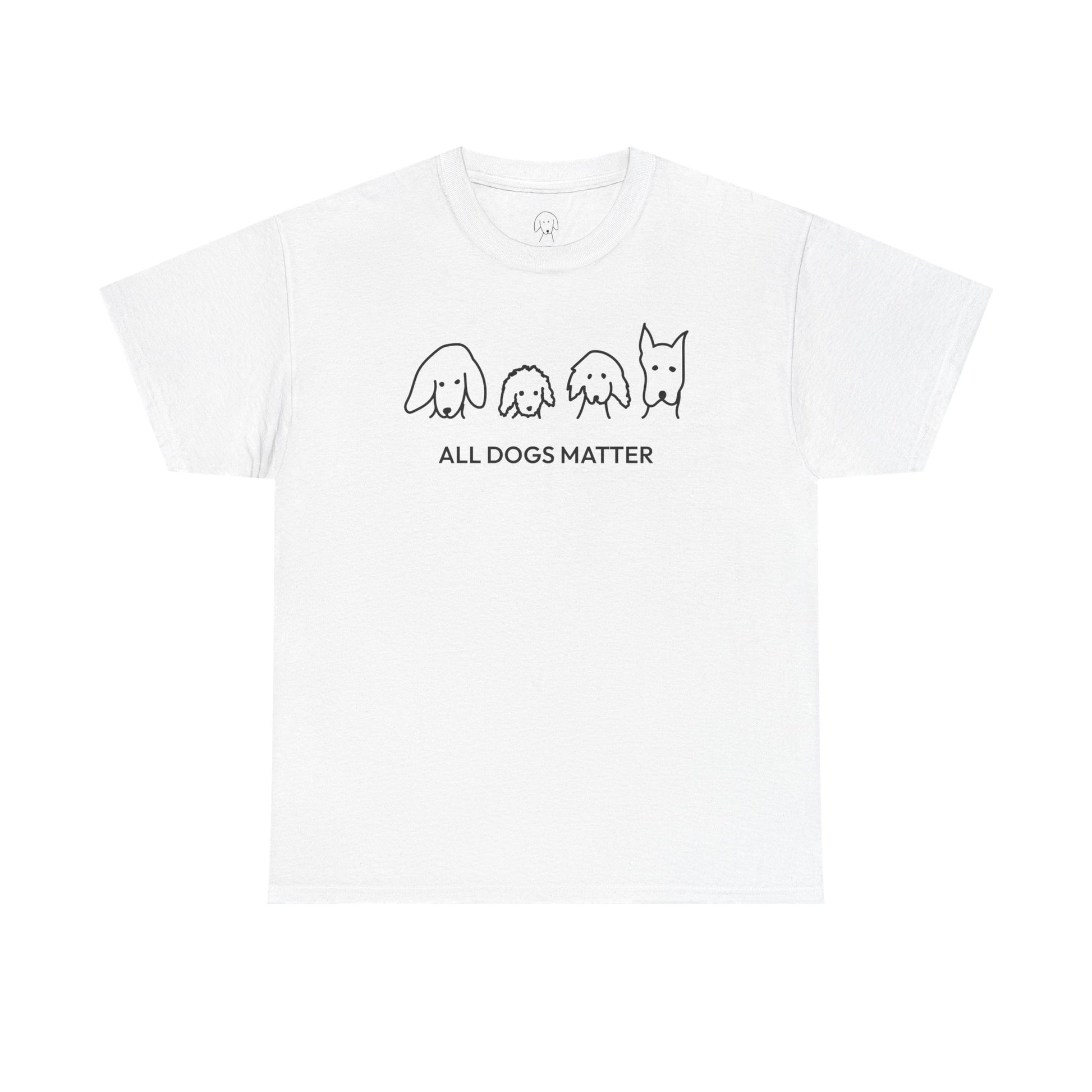 All Dogs Matter | Soft Cotton Tee | Rescue Collection