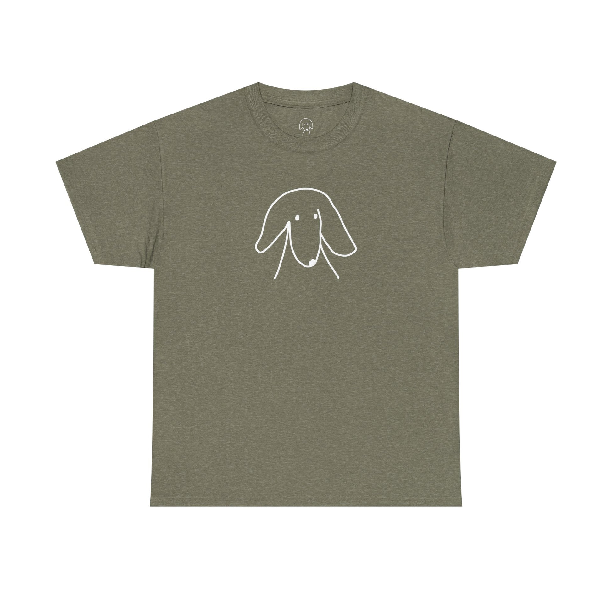 Sideways Glance | Soft Cotton Tee | Face Time Collection
