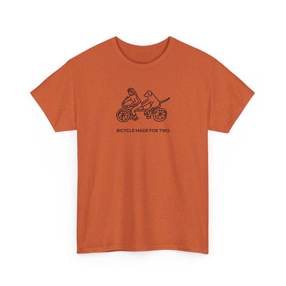 Bicycle Made For Two | Soft Cotton Tee | Spring Collection