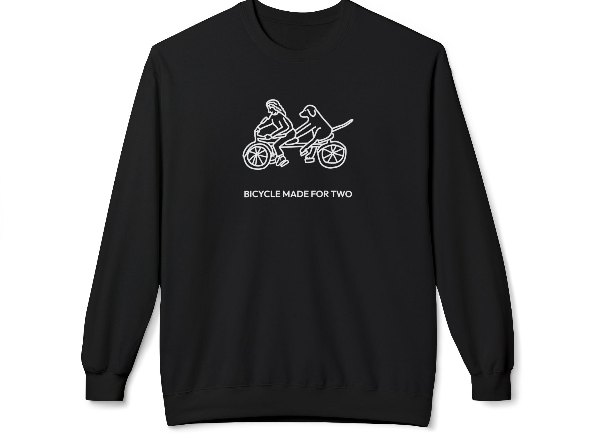 Bicycle Made For Two | Soft Fleece Sweatshirt | Spring Collection