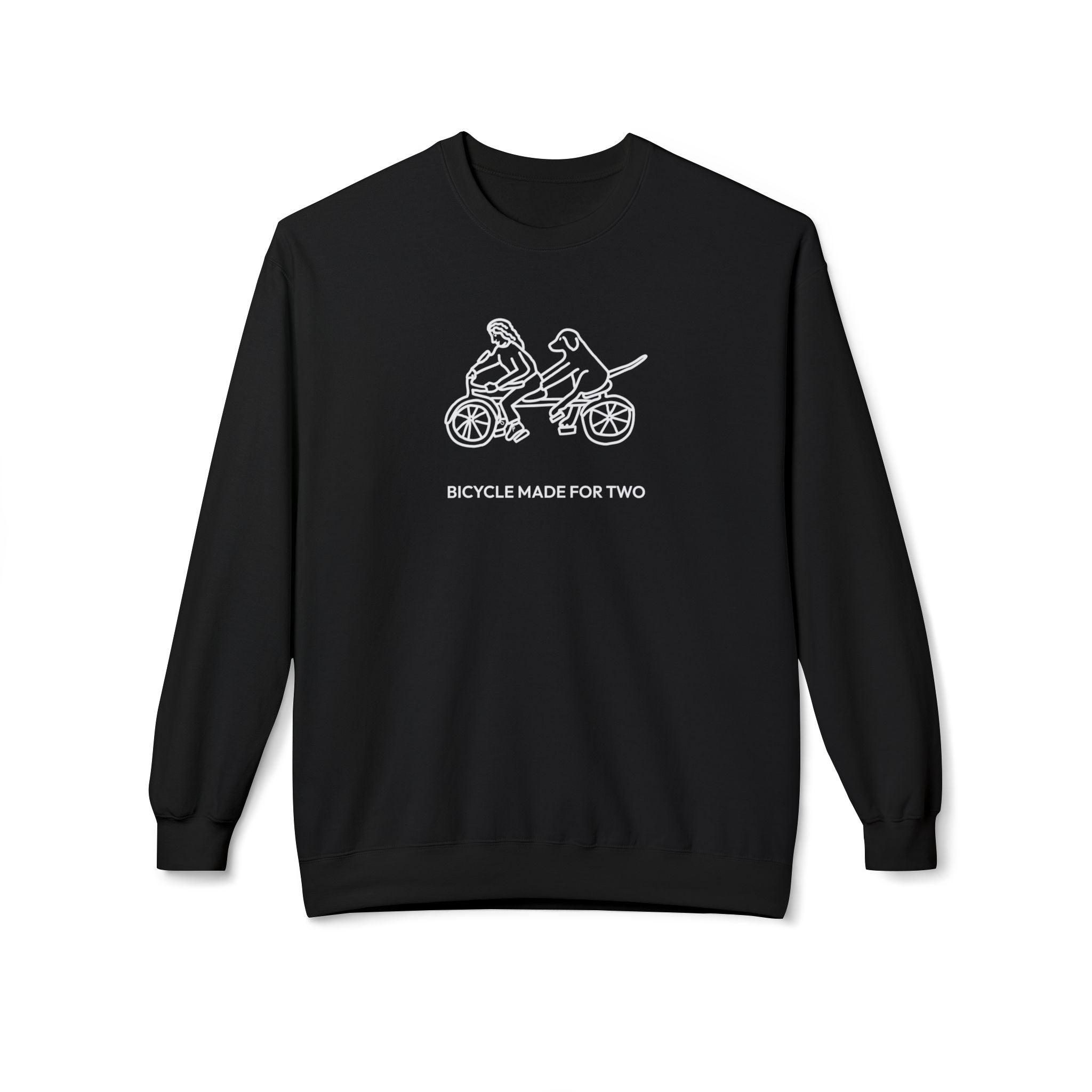 Bicycle Made For Two | Soft Fleece Sweatshirt | Spring Collection