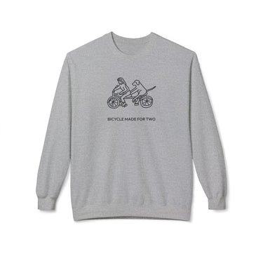 Bicycle Made For Two | Softstyle Fleece Sweatshirt | Spring Collection