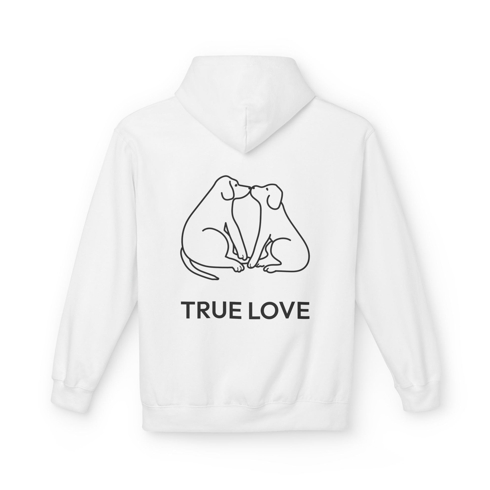 True Love — Softstyle Fleece Hoodie (Back Print)