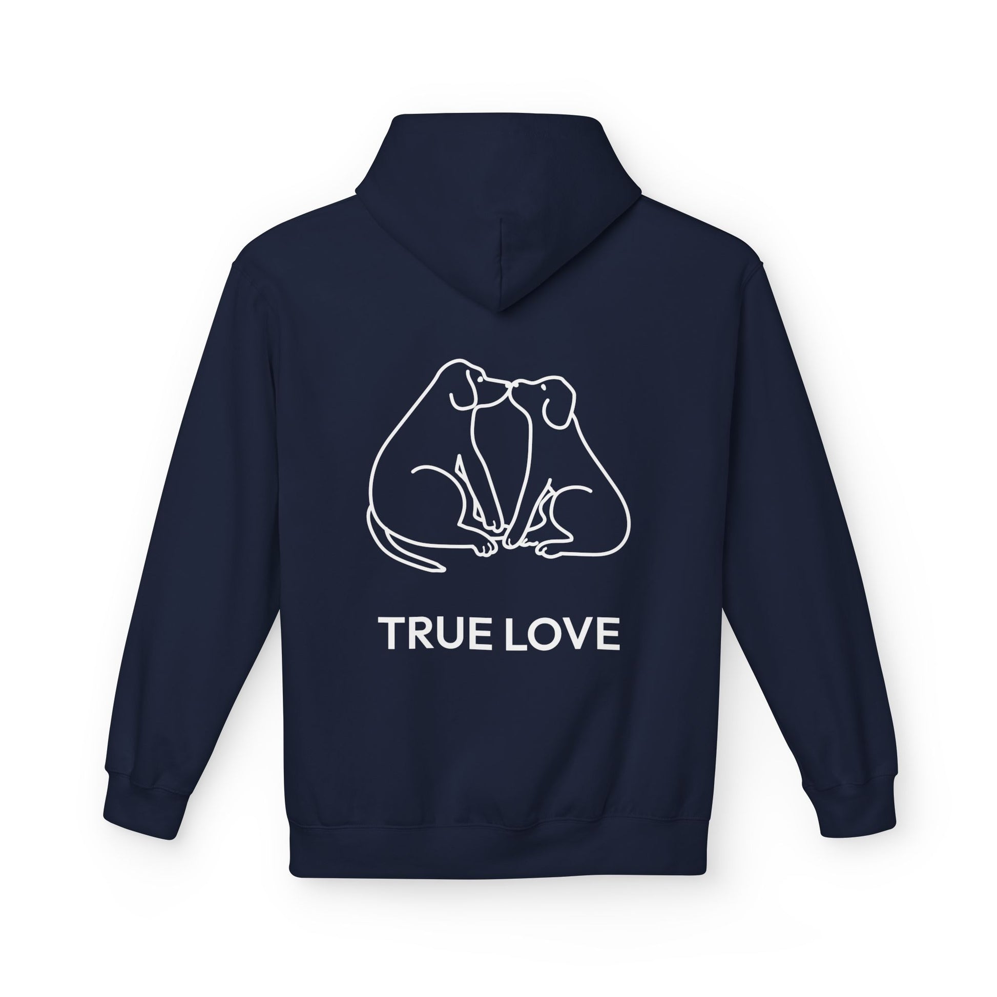 True Love — Softstyle Fleece Hoodie (Back Print)