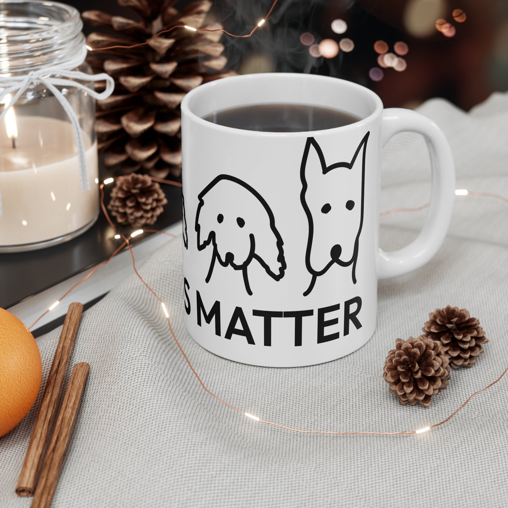 All Dogs Matter | Coffee Mug  (11oz) | Rescue Collection