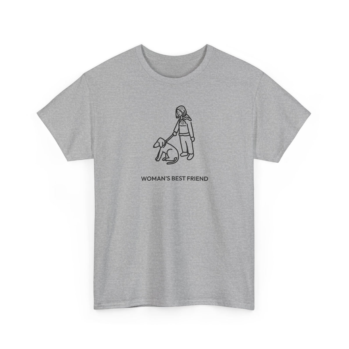 Woman's Best Friend | Soft Cotton Tee