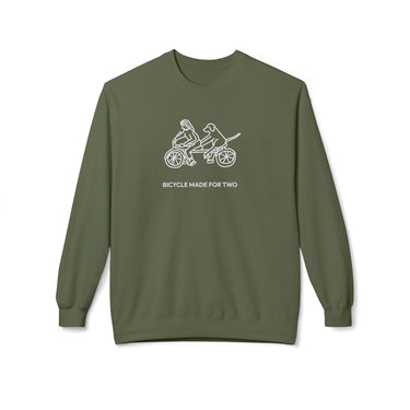Bicycle Made For Two | Softstyle Fleece Sweatshirt | Spring Collection