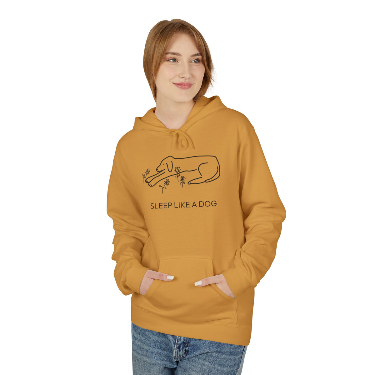 Sleep Like a Dog | Soft Fleece Hoodie