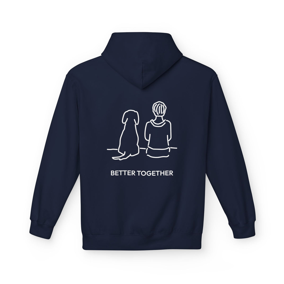 Better Together (Back Print)| Soft Fleece Hoodie